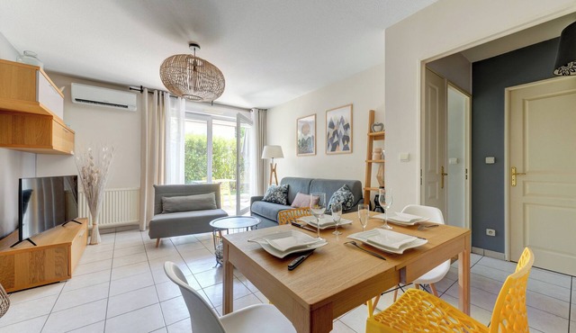 ⭐️40m2, terrace + garden near Eurexpo, Gerland⭐️