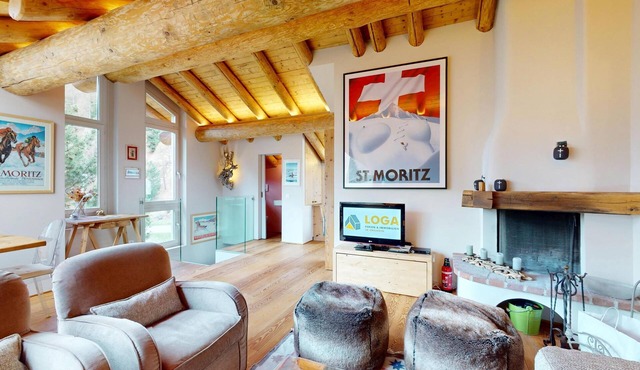4½-room apartment on the 1st and 2nd floor.