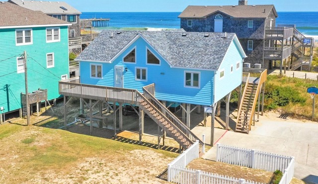 414 - Semi-Ocean Front -South Nags Head -Walking Distance to Nags Head Pier!