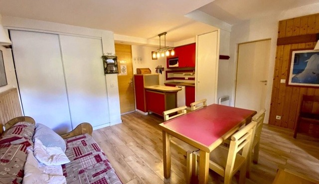 43m² Apartment in Plagne 1800, pets allowed, parking included