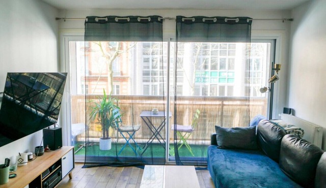 43m2 near metro, Roland-Garros & Parc des Princes