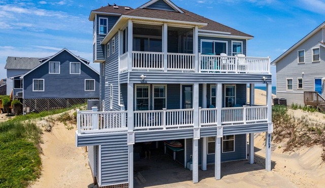 471 - South Nags Head Semi-Ocean Front with Hot Tub and Gorgeous Ocean Views