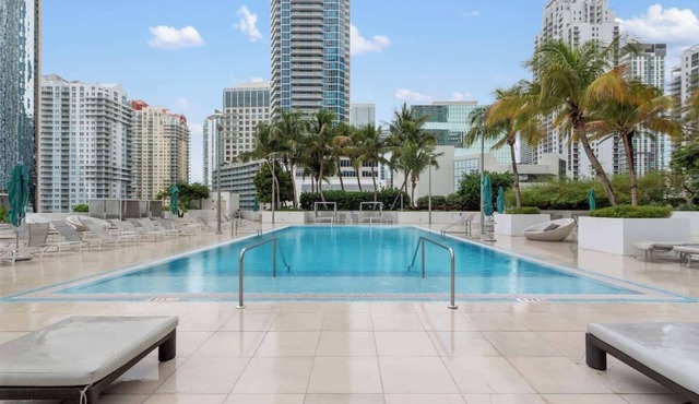 47th-Floor Brickell Condo w/City Views & Pool