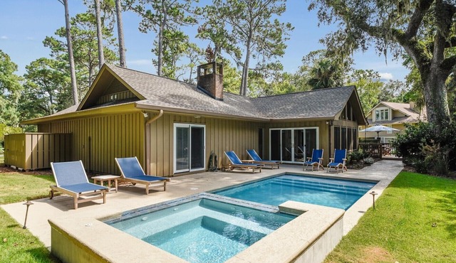 48 Heritage Road ~ Newly Renovated Sea Pines Home, Close to Harbour Town & Beach