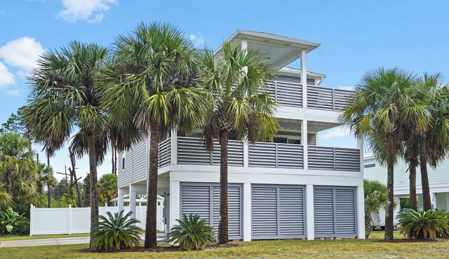 4BD Beach Retreat w/PRVT Pool, Fenced Yard and Views!