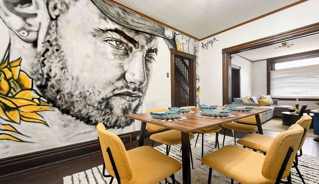 4bd Pittsburgh Escape: BBQ, Games, 10mins to UPitt