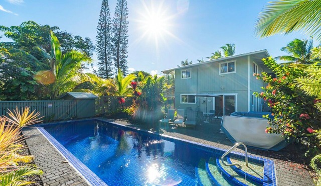 4BR 3BA HPP Retreat — Pool, Spa, Ocean Peek, No AC