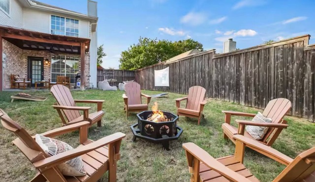 4BR Frisco Retreat Near Universal Kids Resort & World Cup Venues + BBQ & Firepit