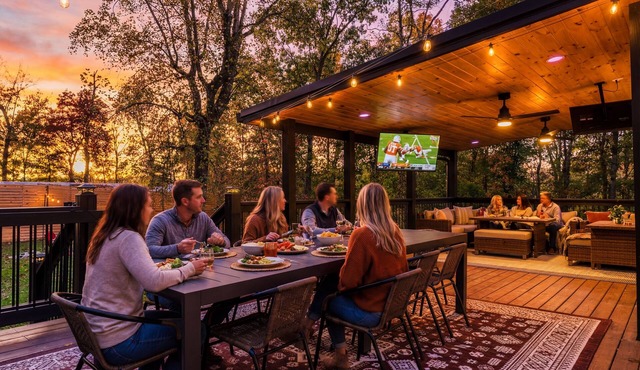 4BR Luxury Retreat Hot Tub-W-TV Sauna Game Room Near PF/Gatlinburg