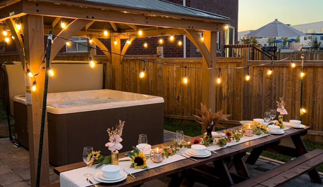 4BR Retreat with Hot Tub, Bbq and Pool Table