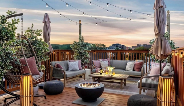 4BR Rooftop|Hot Tub|Near Convention Center & Metro