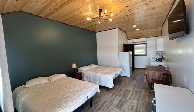 4th Lake Front Beachside Motel room at Eagle Bay Village