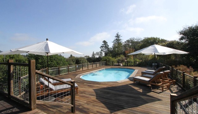 5,000 sq ft West County Sonoma home with pool, pickle ball court and gardens