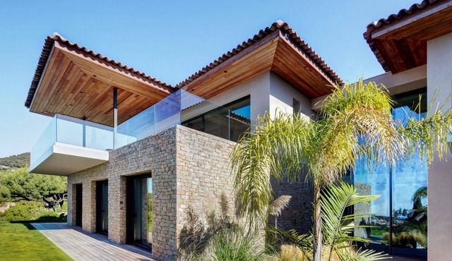 5* apartment in Villa prestige sea view swimming pool 17x4 exclusive Air conditioning