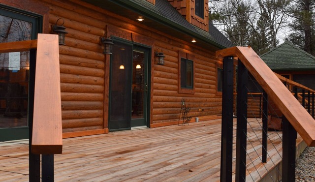 5 bedroom cabin in lovely Verndale on River