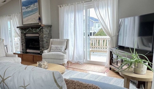 5-bedroom canal-front home, with short walk to beautiful South Bethany Beach.