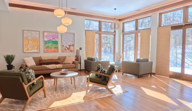 5-Bedroom Home Near Boston, 4,000+ Sq Ft, Wooded Setting