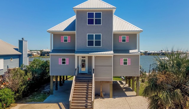 5 Bedroom Home on Laffite Bay! Short walk to the beach!