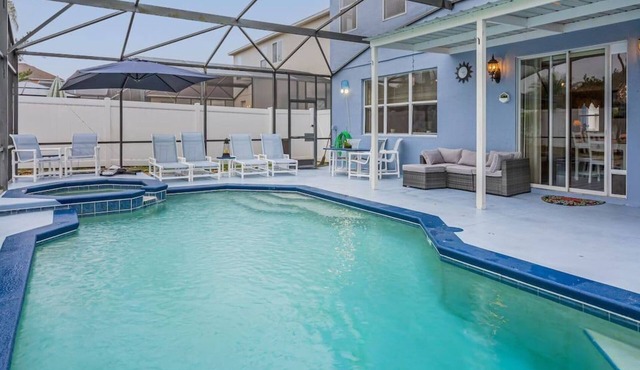 5 Bedroom Villa l 10 min to Disney l Themed Rooms