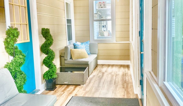 5 bedroom with parking for families and groups.