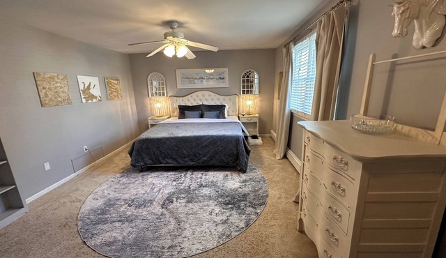 5 beds ~2br ~near Beach ~Modern Kitchen ~Fire Pit