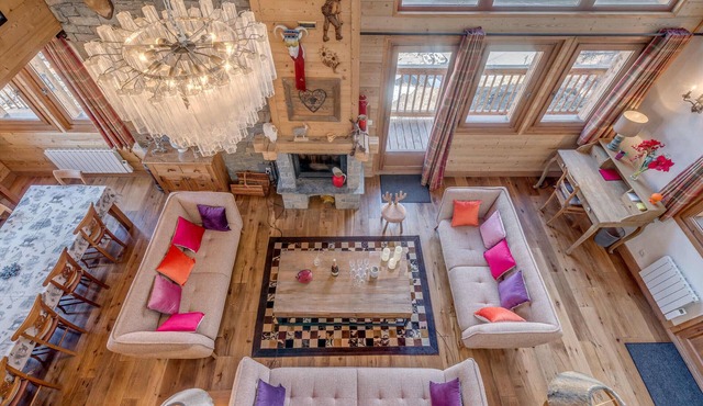 5* Chalet in Tignes - 6 bedrooms, jacuzzi, piste view