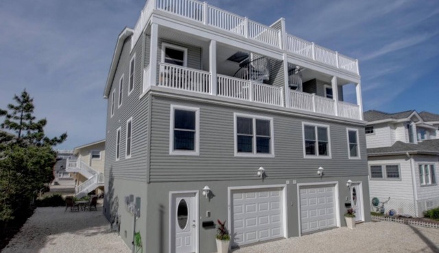 5 Houses AWAY FROM BEACH! LBI Brand new home available, Unit A Oceanside