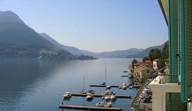 5 Lakefront Balconies on Lake Como-Waterviews from Every Room! in Carate Urio