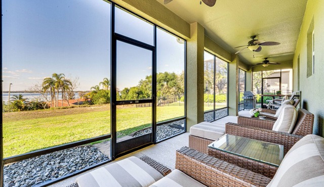 5 Mi to Dtwn Clermont: Family Home w/Water Views!