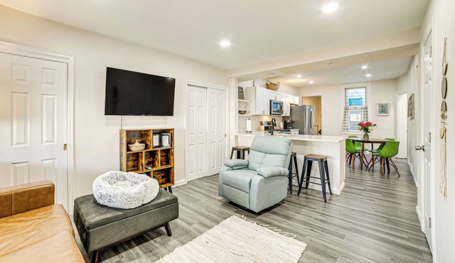 5 Mi to North Shore: Updated Home w/Fire Pit!