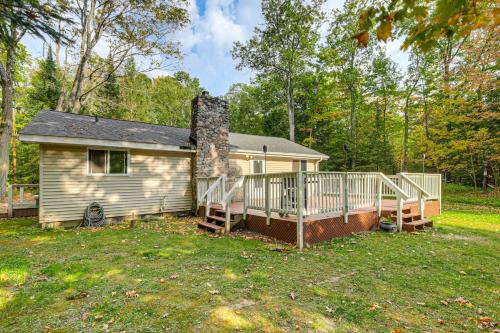 5 MI to Otter Lake: Home w/Fire Pit & ATV Trails