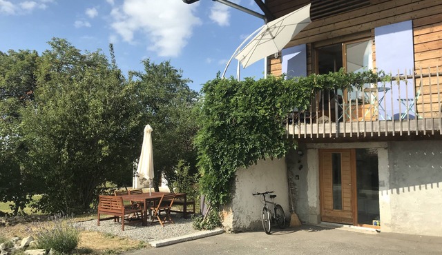 5 mins Stations of Bernex, Thollon memises, and beaches of lake leman