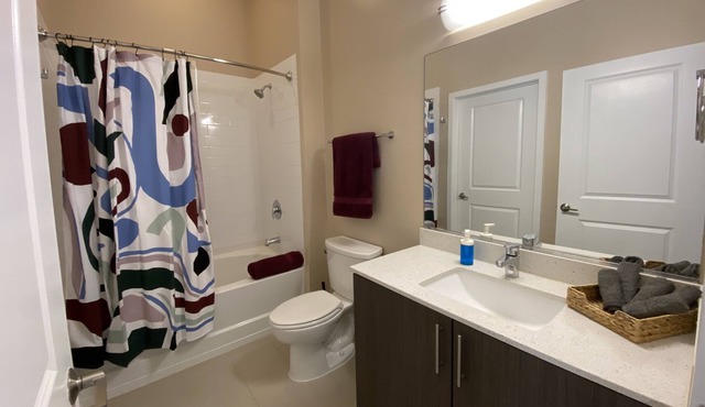 5 minutes from Airport! Family-sized rental