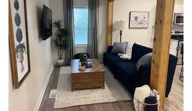 5 minutes to downtown Greenville! Lovely & new 3 bed 2 bath home sleeps 7.