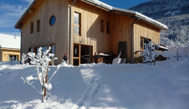 5-person Ecogite with traditional sauna in the heart of the PNR Vercors