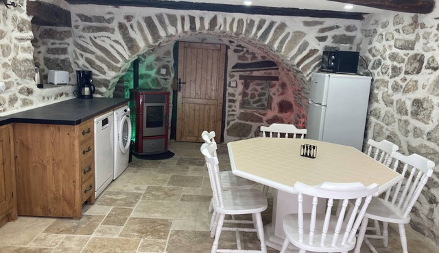 5-person gite in character Ardèche house