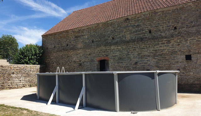 5-person house (ideal for families): above-ground pool installation in 2022