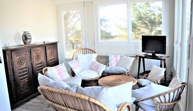 5-room house for 6 to 7 people 5 min walk from Fort-Bloqué beach