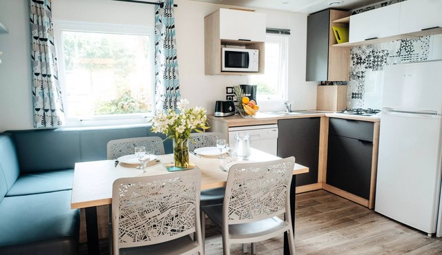 5-room mobile home for 10 people Air-conditioned