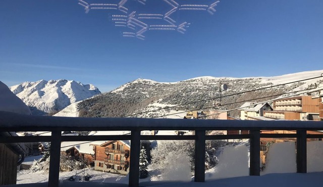 5 Rooms 8 people 130m2 - South - Resort Center Alpe d'Huez