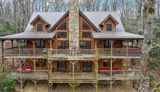 5 Sleeping Area Log Cabin in a Great Location