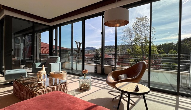 5-star rated, upper town, garage, and terrace