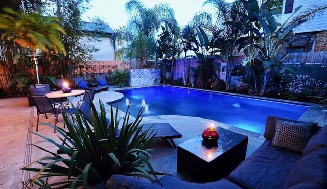 5 Star Special-100% NOLA-Luxury- Privacy-Near French Quarter- Salt Pool