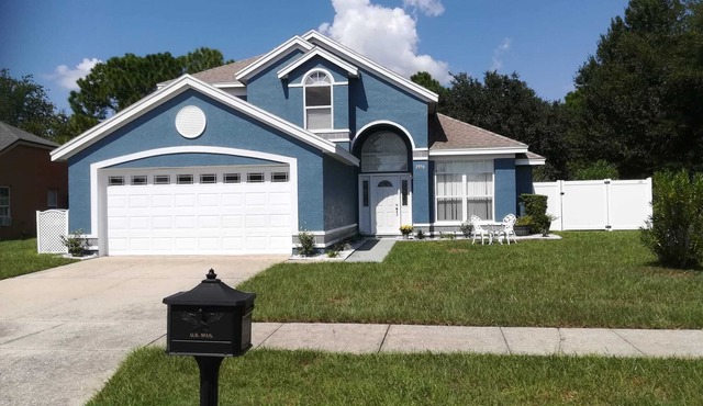 5 Stars Regal Villa With Fabulous Private Pool, BBQ, Free Wifi,Near Disney World