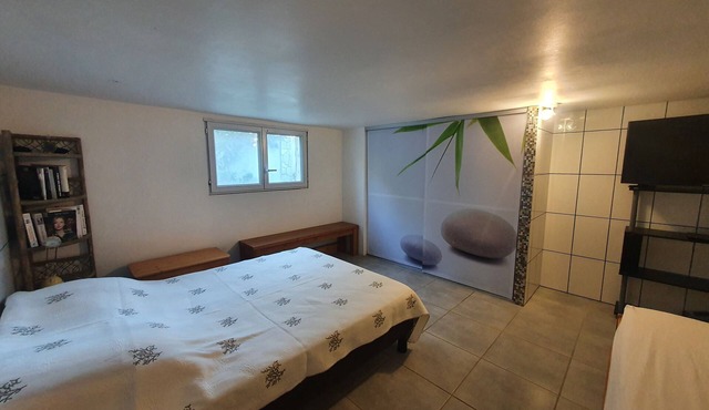 50 m2 basement apartment (ceiling height 1.80 m)