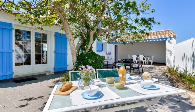 500 m from the beach - House for 6 - Terrace