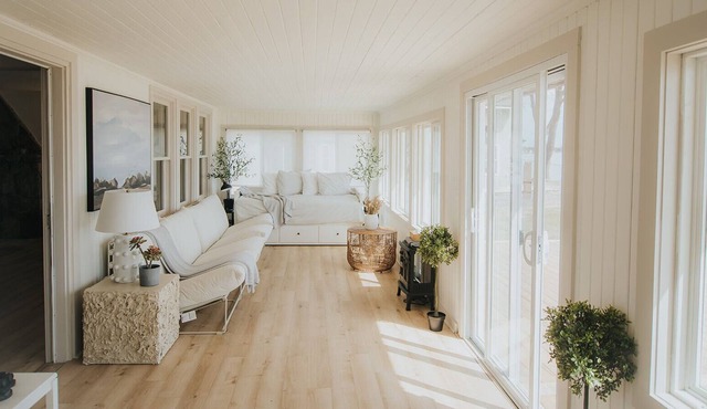 5000 sqft Beach House With Private Beach, Fireplaces, Hot Tub, Peloton Gym