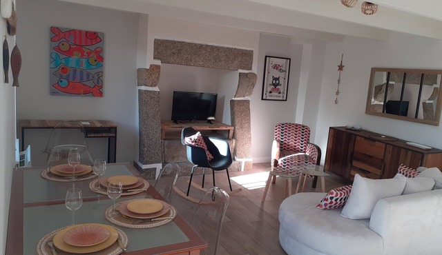 500m from the sea "Ty Nonod" quiet Breton farmhouse in Lampaul Plouarzel