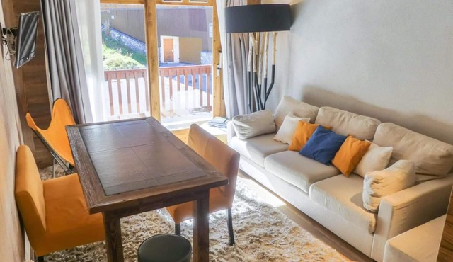 50m from ski slopes, 3rd floor, balcony, 50m², Méribel-Mottaret