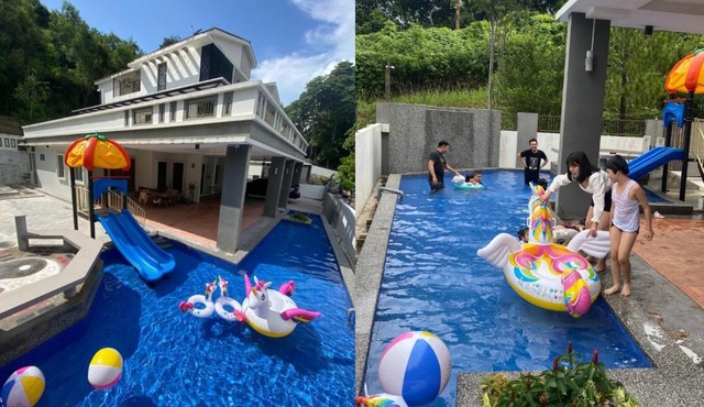 50PAX 9BR Villa Kids Swimming Pool, KTV, BBQ n Pool Tables near SPICE Arena Penang 9800 SQFT